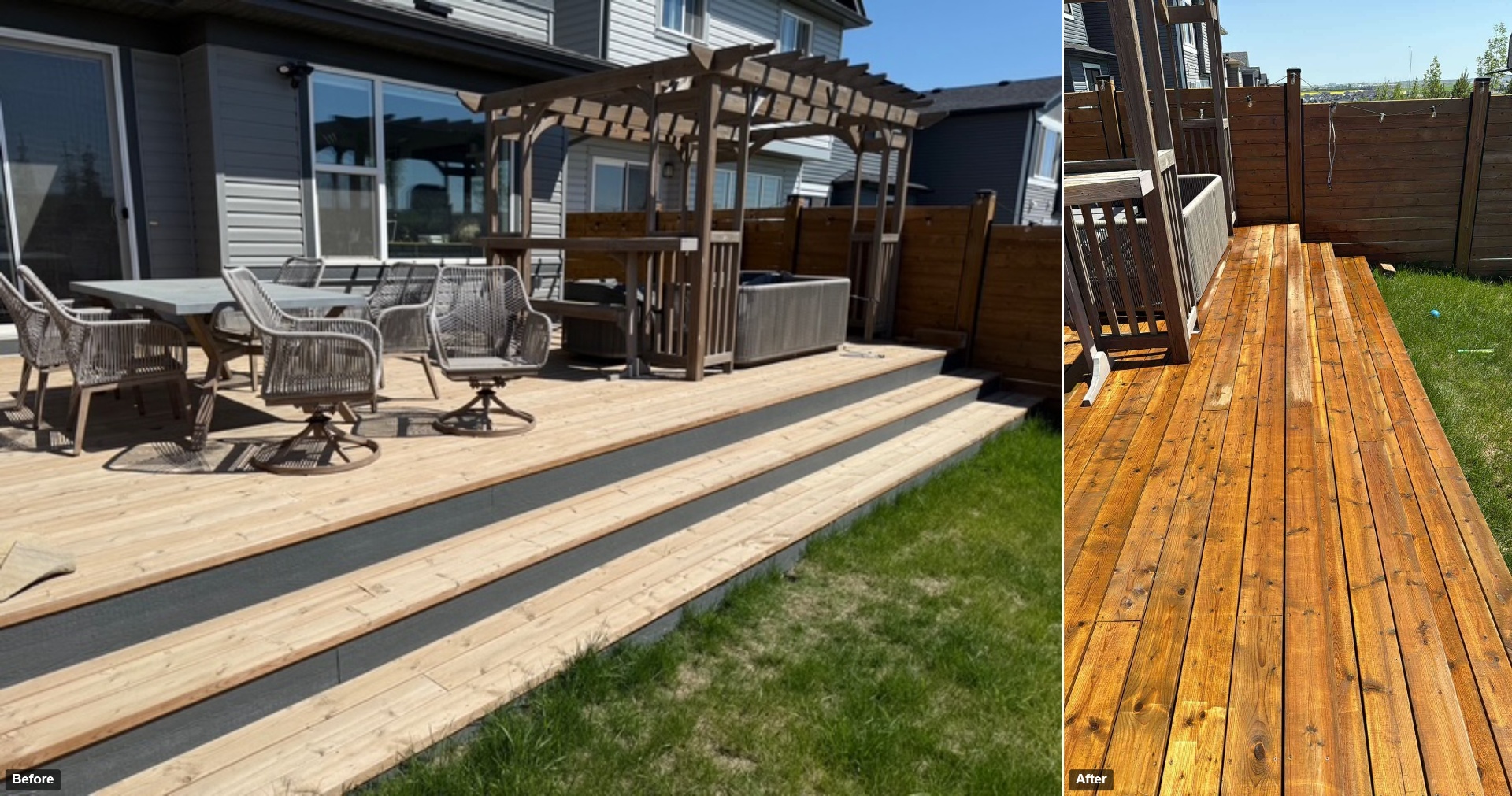 Deck restoration